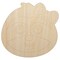 Cute Girl Sloth with Bow Unfinished Wood Shape Piece Cutout for DIY Craft Projects
